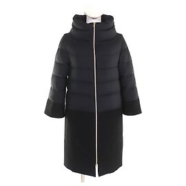 Autre Marque Herno Down Coat Wool Switching Down Coat Black
