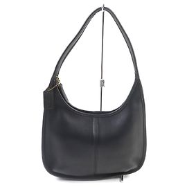 Sac à main en cuir Ergo Glove de COACH Noir