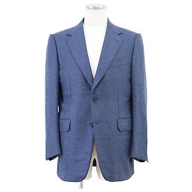 Alfred Dunhill Dunhill BELGRAVIA Cashmere Blend Jacket Blue