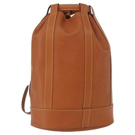 Louis Vuitton Randonnee Backpack Epi Leather PM Brown