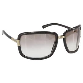 GUCCI Sunglasses plastic Dark Brown Auth am10704 Dark brown