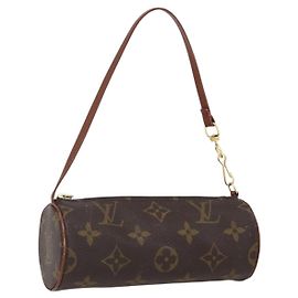 LOUIS VUITTON Monedero Papillon Monograma LV Auth 173141 Monograma