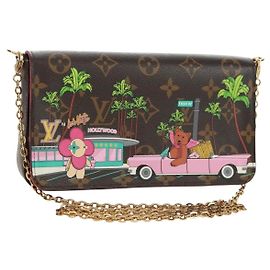 LOUIS VUITTON Pochette Felice Monogram Vivienne M80859 LV Auth 168982SAM Monogramma