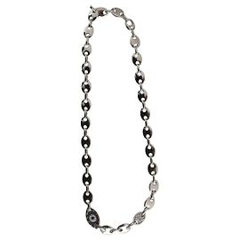 APM Monaco Collana placcata in argento Argento