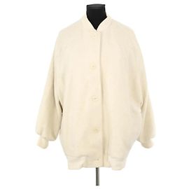 American Vintage Ecru Wool Jacket Cream