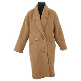 American Vintage Wollmantel camel Kamel