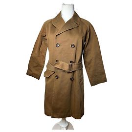 Comme Des Garcons Vintage Comme Des Garçons Denim Trenchcoat Khaki Brown S Khaki