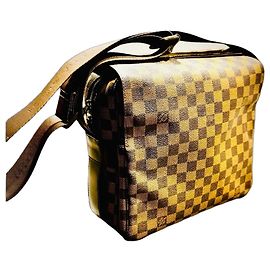 Sac Messenger Damier Ebene Louis Vuitton Marron Damier ebène