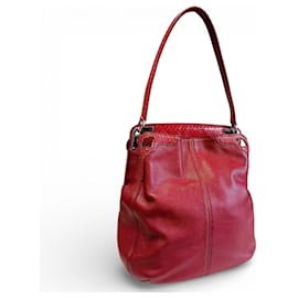 Cartier Marcello in python leather Red