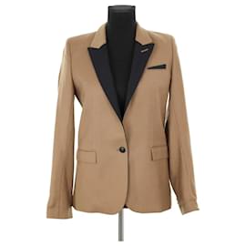 The Kooples Camel-Wollblazer Kamel