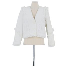 Iro Veste en coton blanche Blanc