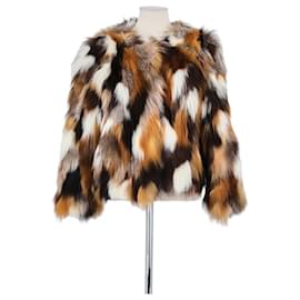 Bash Braune Pelzjacke Braun