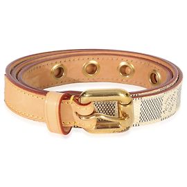 Louis Vuitton Damier Azur Canvas Gürtel Saint-Etienne 40mm 80/32 Andere