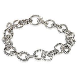 Bracciale in argento sterling a maglie ovali David Yurman Altro