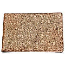 Louis Vuitton Wallet Monogram Empreinte Leather Gold Golden