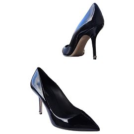 Dolce & Gabbana Neu! Lederschuhe Modell Bellucci Größe 39,5 Schwarz