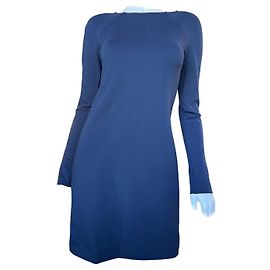 Robe Crayon Wolford Bleu Marine Mini Bleu