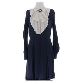 Miu Miu Robe marine baby doll Navy blue