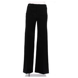 Dolce & Gabbana Calça preta de lã Preto