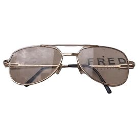 Gafas de sol Fred Alaska doradas Dorado