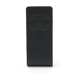 Chanel Leather Multi Case Black