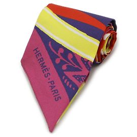 Écharpe en soie Twilly Hermès Multicolore