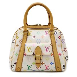 Louis Vuitton Priscilla Monogram Multicolor Handbag White