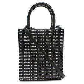 Céline Celine Mini Vertical Cabas Handtasche Schwarz