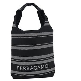 Borsa tote nera da uomo Salvatore Ferragamo Nero