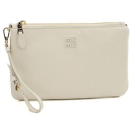 Bolso de mano blanco Miu Miu para mujer Blanco