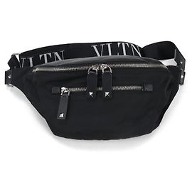 Borsa a tracolla nera Valentino Garavani da uomo Nero