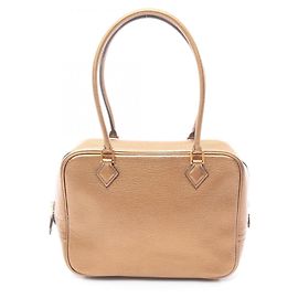 Hermès Hermes Mini Plume 20 Handbag Brown