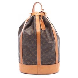 Louis Vuitton Randonnee GM Shoulder Bag Brown