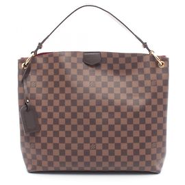 Sac à main Graceful MM de Louis Vuitton Marron Damier ebène