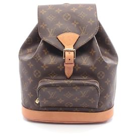 Zaino/Borsa Montsouris MM Louis Vuitton Marrone