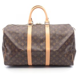 Bolsa Boston Keepall 45 Louis Vuitton Marrom