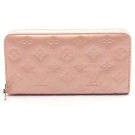 Louis Vuitton Coussin Zippy Wallet Pink Golden