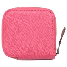 Monedero de cuero Epsom Azap con seda Hermès Otro