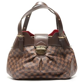 Borsa a Spalla Louis Vuitton Damier Sistine GM Marrone