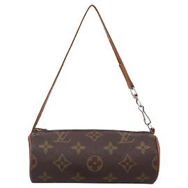 Pochette Papillon Monogram en Toile Mini Louis Vuitton Marron