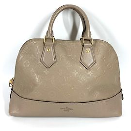 LOUIS VUITTON Neo Alma PM Tote Bag aus Monogram Empreinte Beige