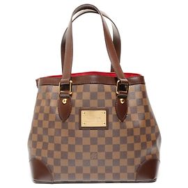 Sac à main Hampstead PM Damier Louis Vuitton Marron