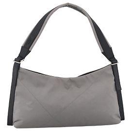 Borsa a spalla vintage Salvatore Ferragamo in nylon Marrone