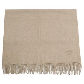 Écharpe en cachemire beige Hermès Beige