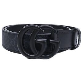 Gucci GG Marmont Leather Belt Black
