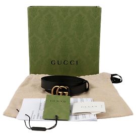 Gucci Gg Marmont Belt Black