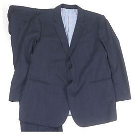 Giorgio Armani Wool Suit Set Blue Navy blue