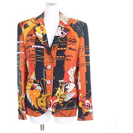 Hermès Hermes Le Carnaval de Venise Silk Jacket Multiple colors