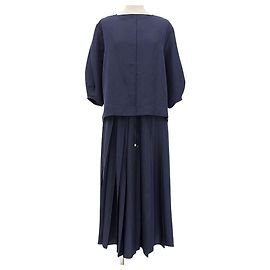 Autre Marque Conjunto de linho e acetato ebure Marrom