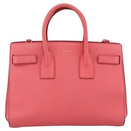 Sac de Jour en cuir Saint Laurent petit Rose